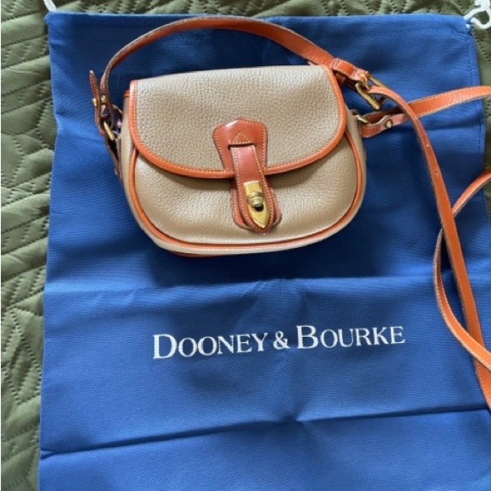 Dooney & Bourke vintage mini saddle bag